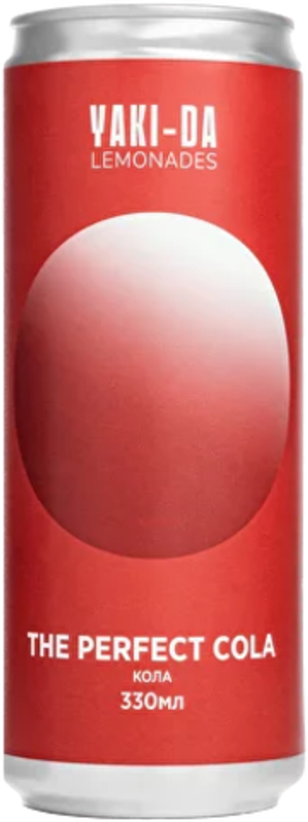 Газированный напиток Рэд Рокет Яки-Да Перфект Кола / Red Rocket Yaki-Da The Perfect Cola 0.33 - банка