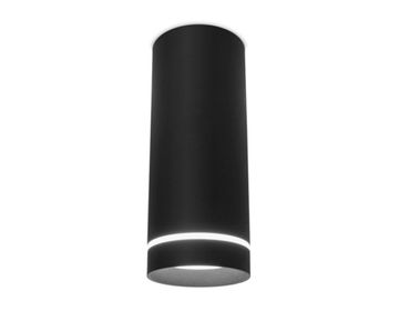 Накладной светодиодный светильник TN286 SBK LED 4200K 9W черный песок Ambrella