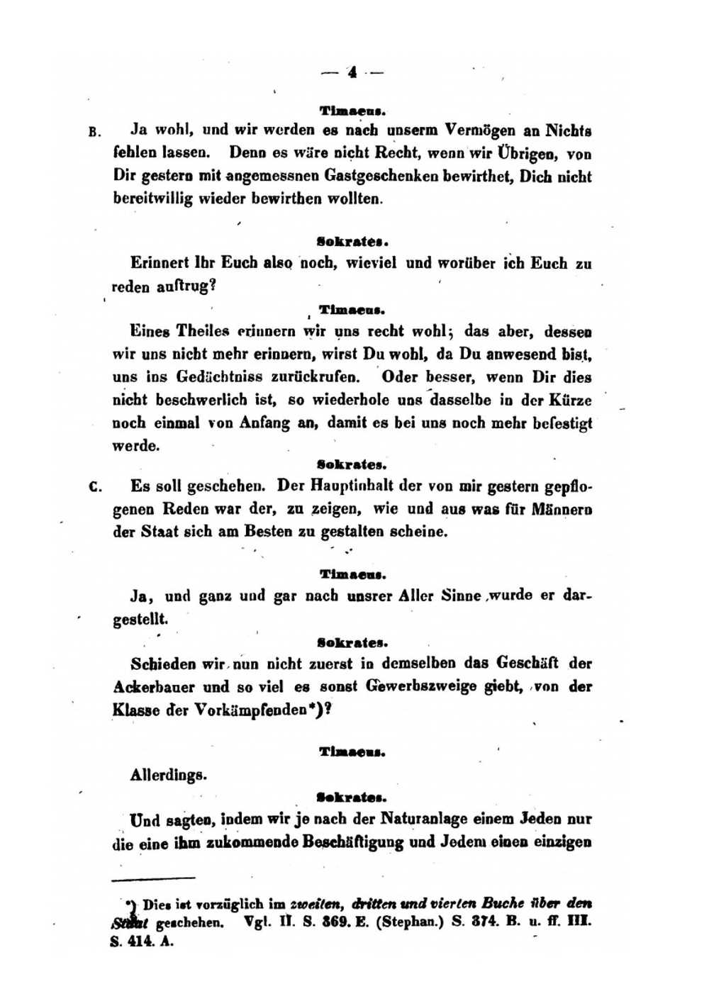 Platon'S. Timæus Und Kritias, Übers. Von F.W. Wagner | Plato