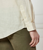 Льняная рубашка POLO RALPH LAUREN - кремовый(710966294)