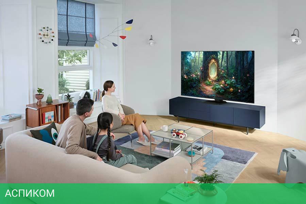 Телевизор Samsung QE75QN85CAUXRU яркое серебро