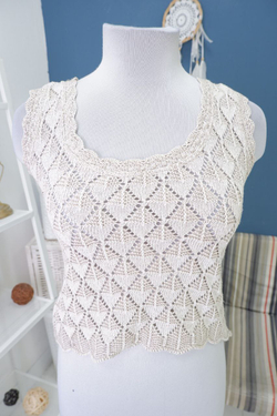 Топ вязаный 40 размер