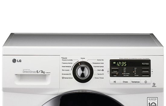 Стиральная машина LG F-1296CDP3
