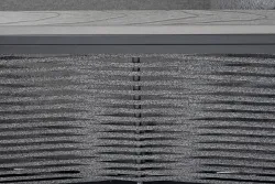 "Париж" модуль диванный левый, двухместный, цвет серый