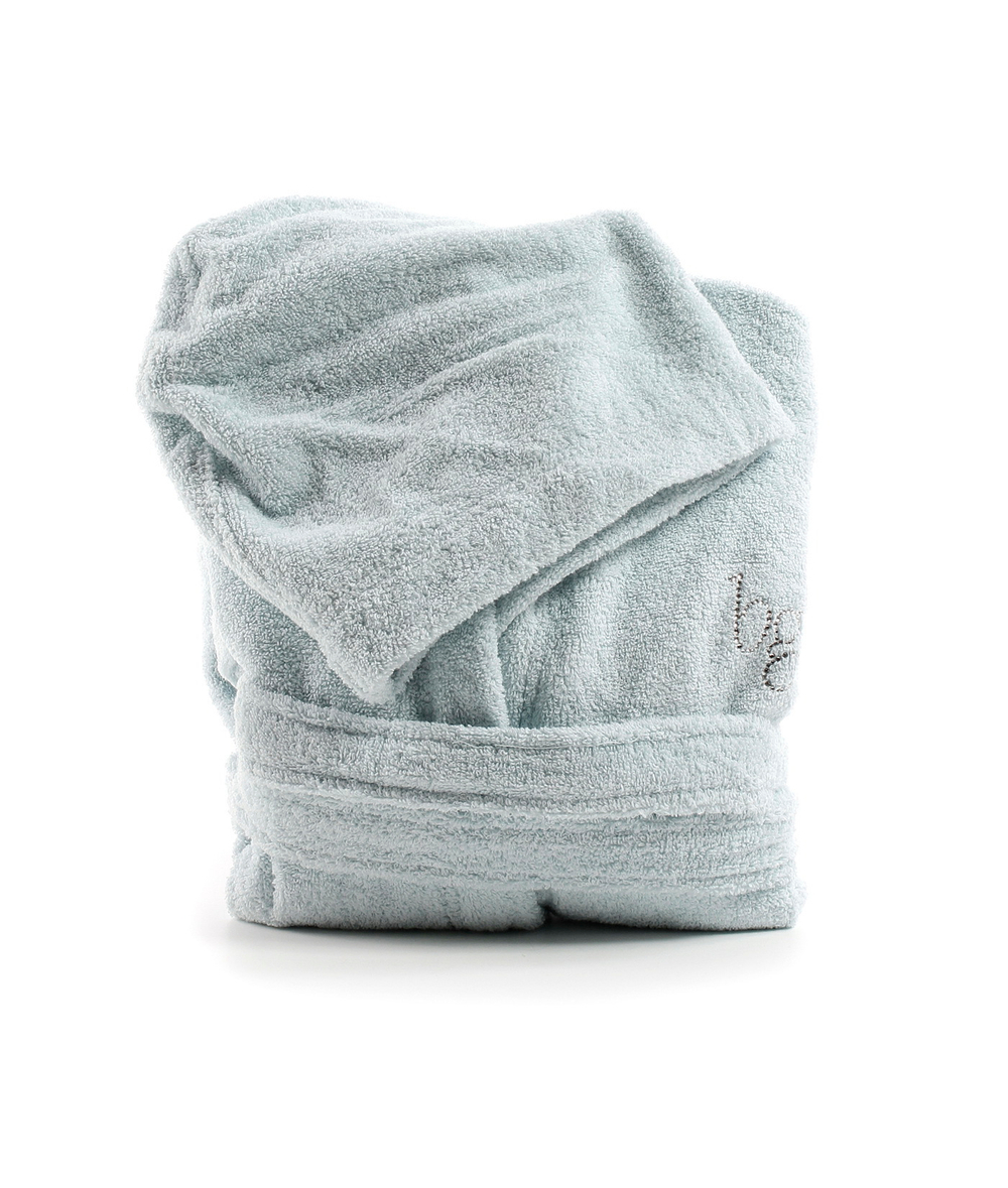 Халат махровый Blugirl Babila голубой Италия