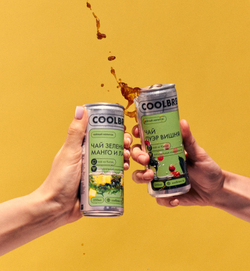 Чай зеленый манго-лайм 0,25 л, шт./ COOLBREW