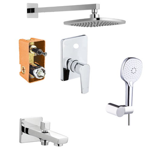 Душевой комплект Azario Treya AZ-15680711 хром