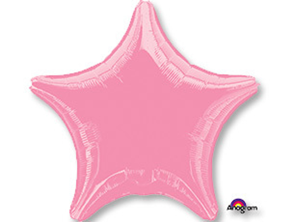 Шар фольга металлик 18" "Звезда" в ассортименте