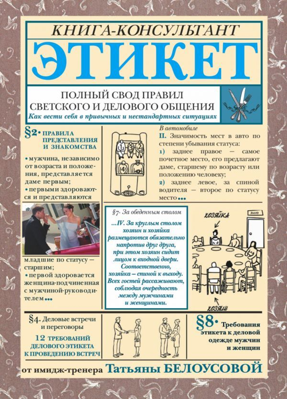 Этикет: Полный свод правил светского и делового общения. Татьяна Белоусова