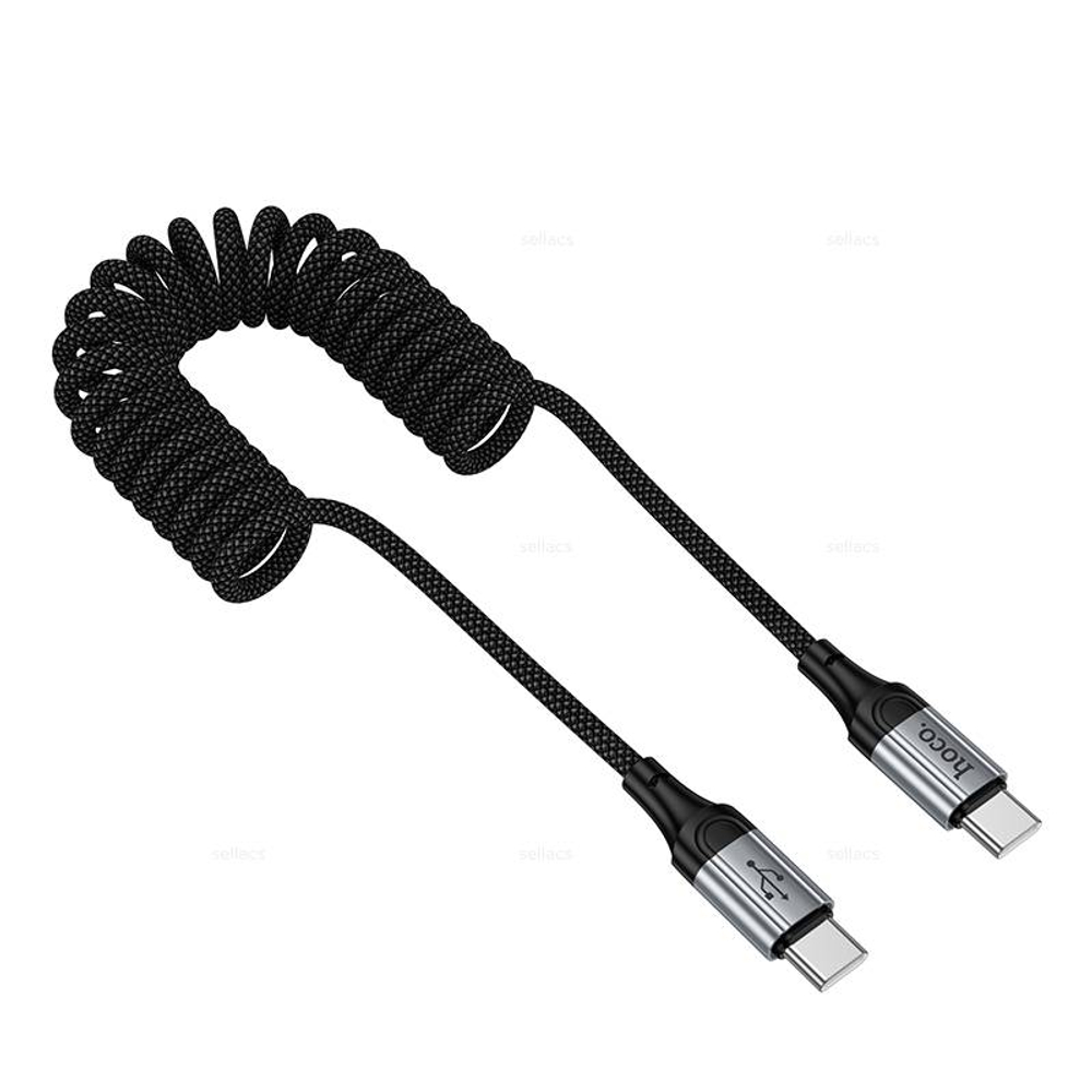 Кабель Type-C на Type-C 60W Hoco X121 (black) (Краснодар склад)