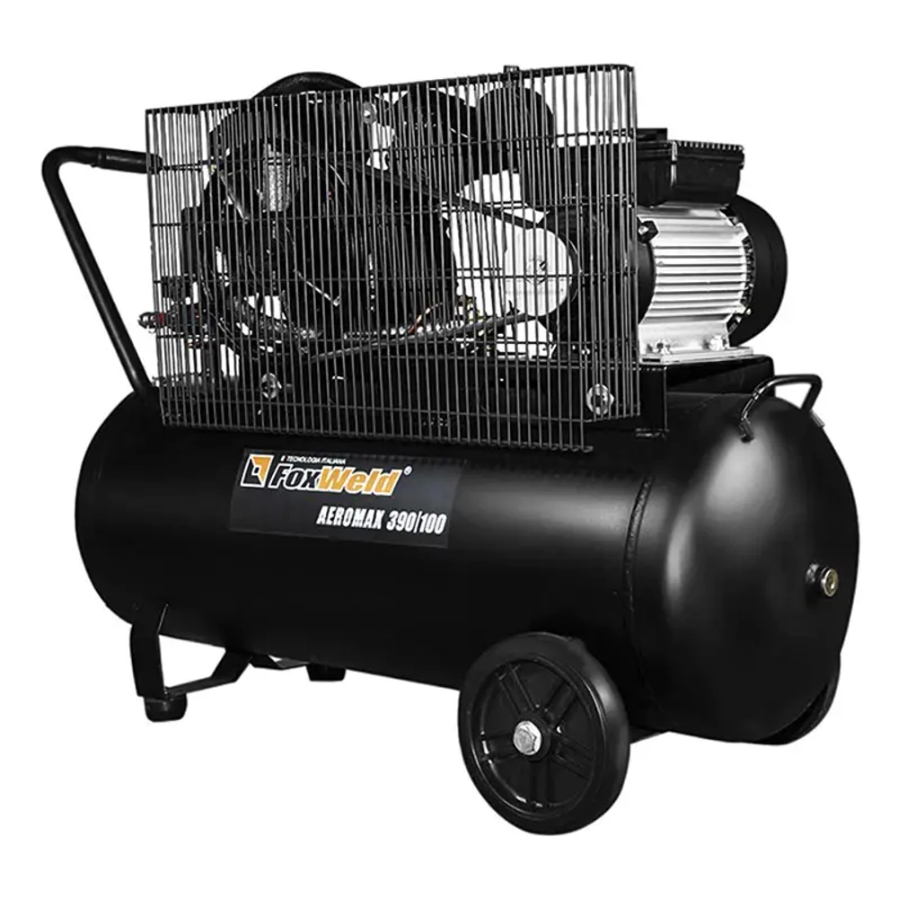 FoxWeld AEROMAX 390/100 масляный ременной компрессор 7290