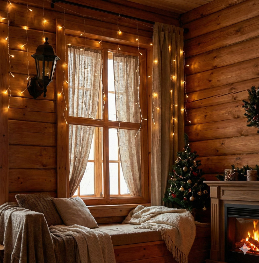 Гирлянда Бахрома 6метров 200 диодов сосулька синяя с белыми led каучук черный