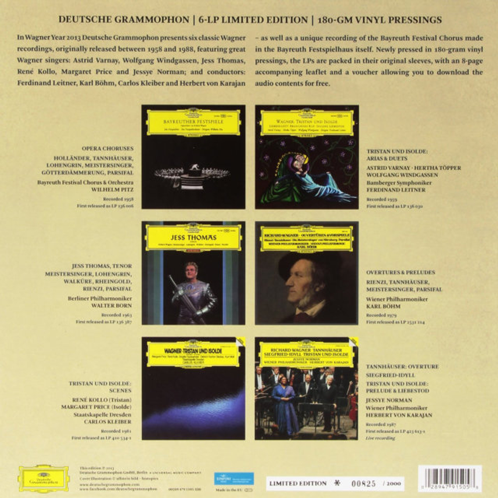 Richard Wagner / The Collector's Edition (6LP)