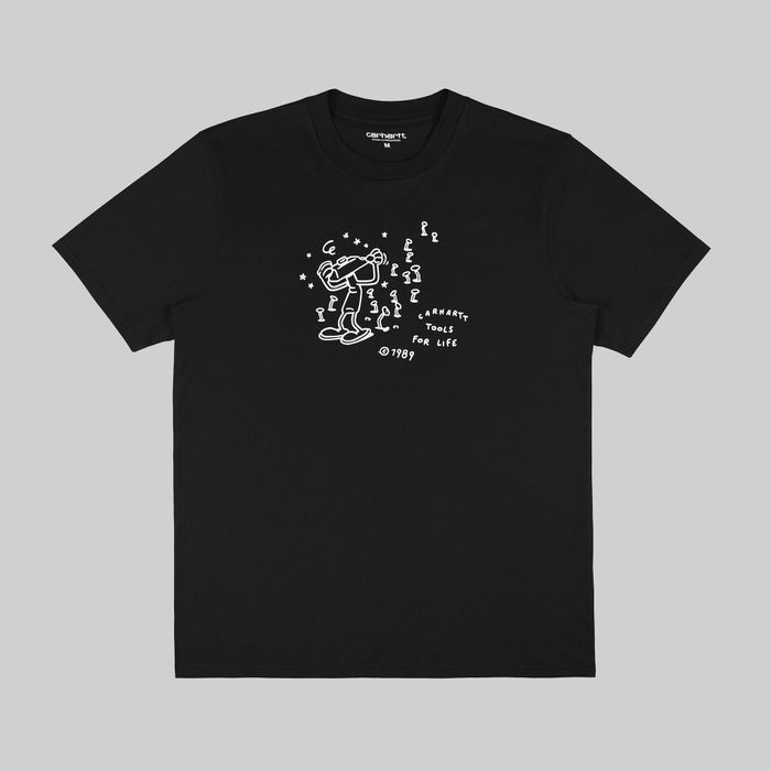 Футболка мужская Carhartt WIP Tools For Life артикул:I033262_black - купить в магазине Дайс