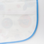 5164374 Клеенка 50*70 см., на резинке, арт. 0063, с окантовкой, рисунок "Совы", цвет МИКС