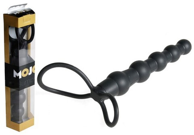 Фаллоимитатор-страпон Mojo BUMPY (Цвет: черный)