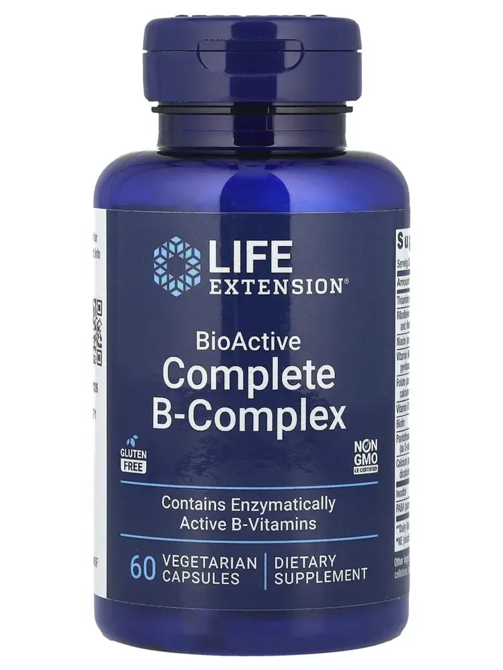 Витамины Life Extension Complete B-Complex 60 капсул