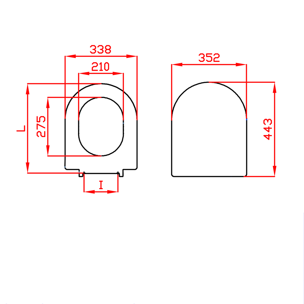 Сиденье для унитаза Next белое дюр.нерж.кр. "Next "  (Sanita Lux)