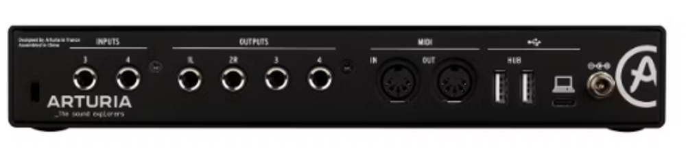 Аудиоинтерфейс  Arturia MiniFuse 4 Black