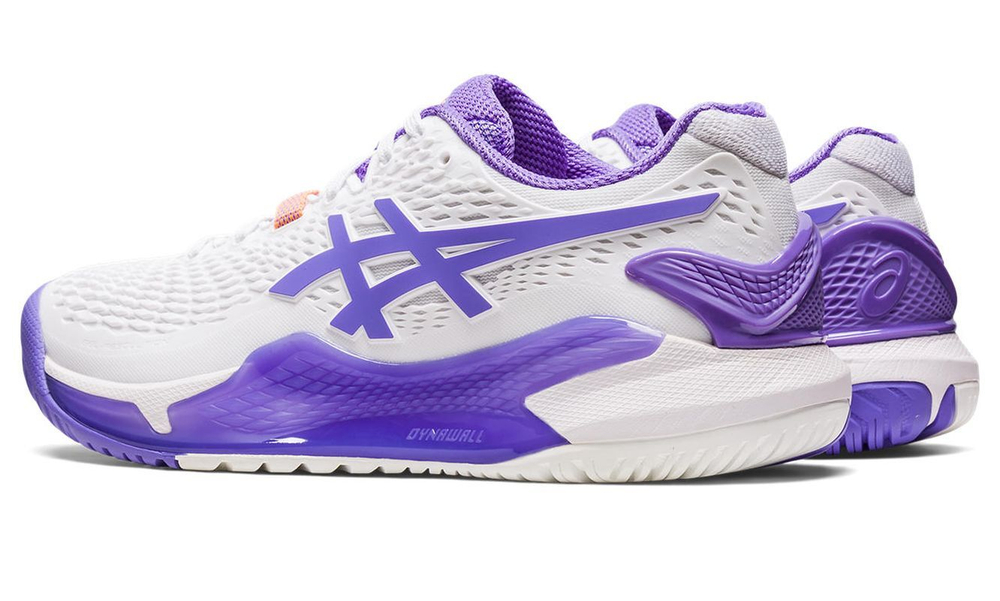 Женские теннисные кроссовки Asics Gel-Resolution 9 - white/amethyst