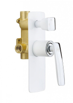 Душевой комплект Timo Helmi SX-4069/00-16SM chrome white, 2-х режимная, белый/хром