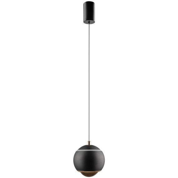 Подвесной светодиодный светильник Crystal Lux Caro SP Led Black