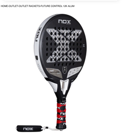 NOX, PALA FUTURE CONTROL 12K ALUM RACKET (2026), Padel Racket