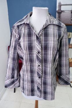 Рубашка Cecil в клетку 48 размер