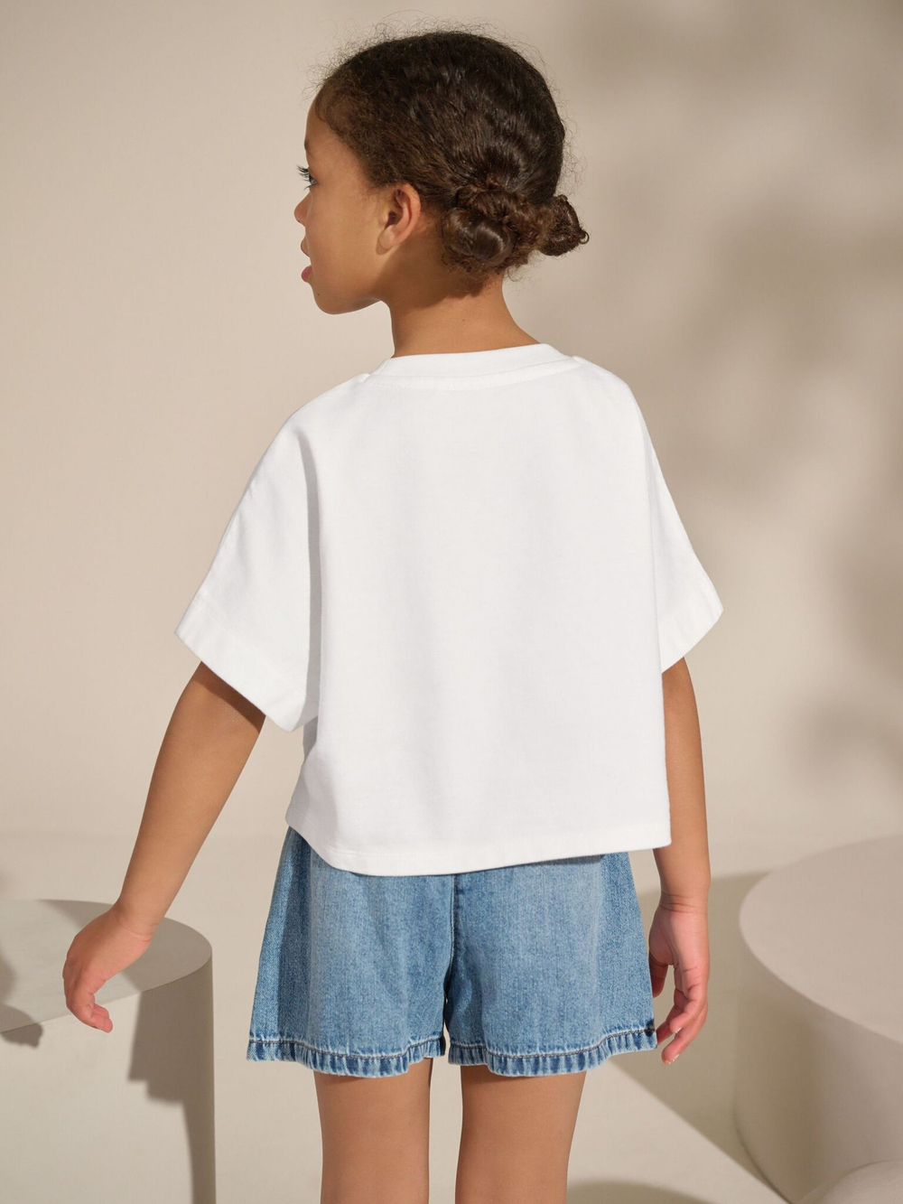 Футболка для девочки Next AG5-838, Белый