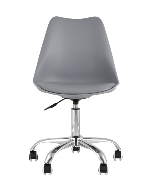 Стул офисный BLOK NEW пластиковый серый