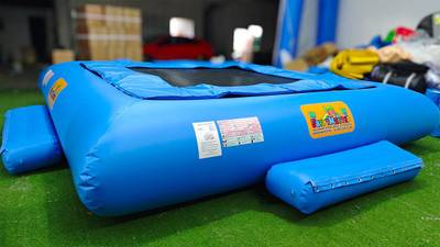 Большой аквапарк на воде «Пляжное путешествие 2» 38×36×4,5 м