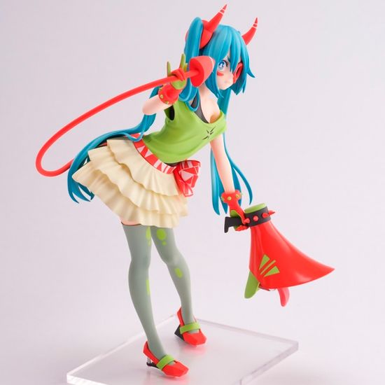 Фигурка Аниме SEGA Figurizm Hatsune Miku Project Diva X Hatsune Miku Demonstar T.R. 22см / в виде виртуальной певицы Хацунэ Мико