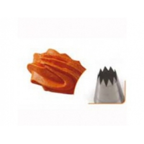 Насадка кондитер. "Звезда" d=5 мм. нерж. (30539)