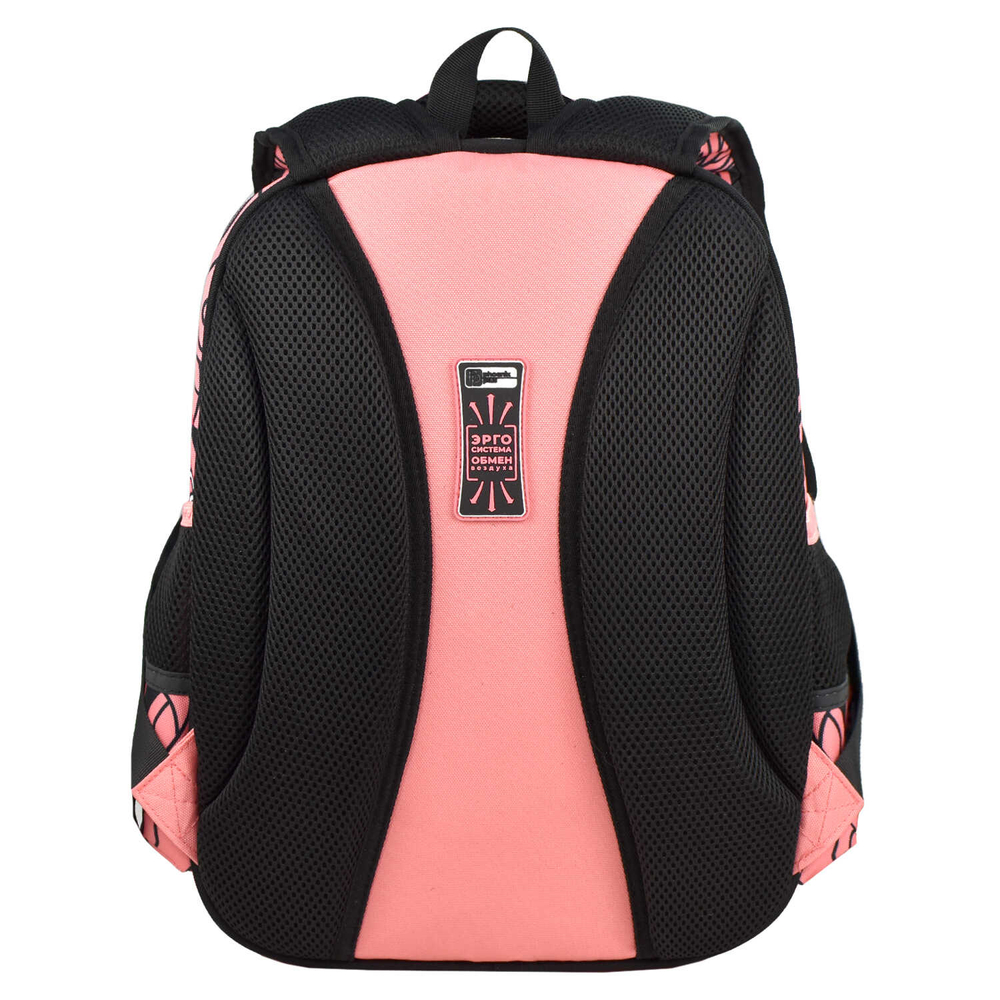 Ранец школьный, Феникс+, 27,5x37,5x14,5 см, полиэстер, ЭВА-панель, сублимационная печать, цветной светоотражающий рант, 1 отделение (-я)