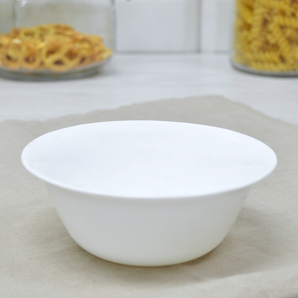 Салатник 300мл 12,5см "Smooth" LPW-50 WHITE (78907) стеклокерамика