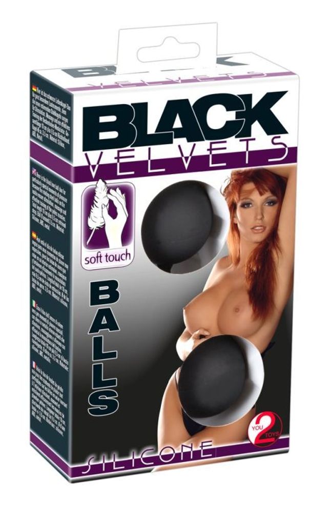 5217520000 / Вагинальные шарики на сцепке Black Velvets The Perfect Balls