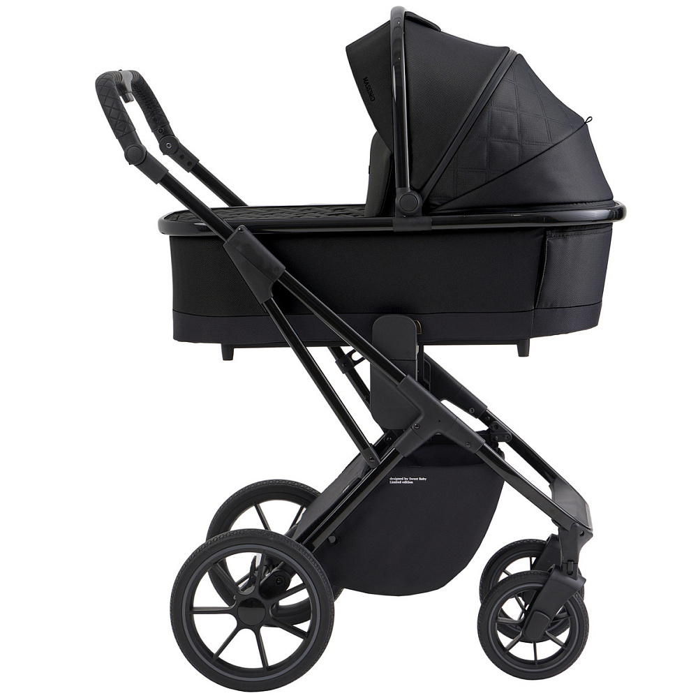 Детская коляска Sweet Baby Massimo 2 в 1 2024 Black 427053