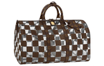 LOUIS VUITTON Keepall Bandouliere 50 Monogram Chess Brown/Clear