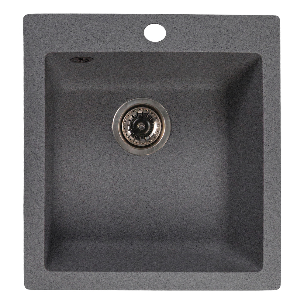 Мойка ML-GMS118 СТАНДАРТ прямоугольная, темно-серый (309), 492*417*190мм