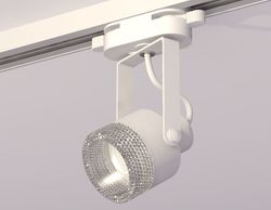 Ambrella Комплект трекового однофазного светильника с композитным хрусталем Track System XT6601060