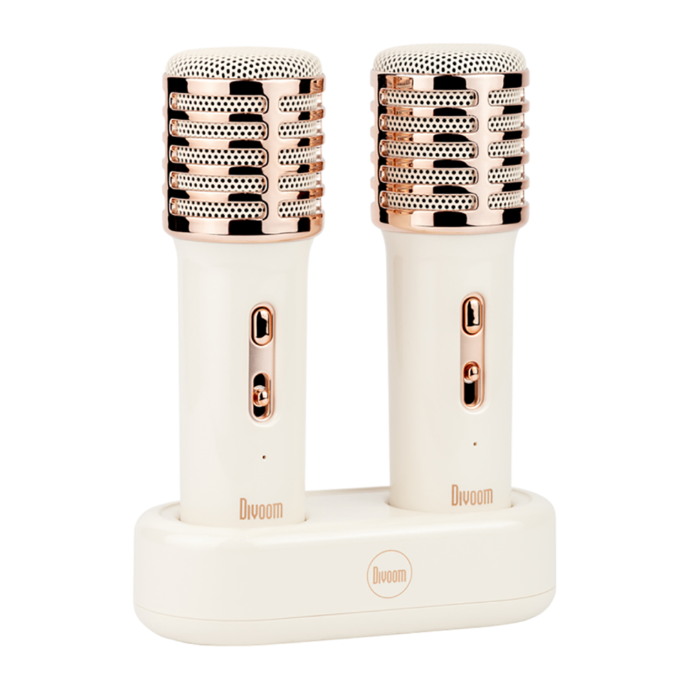 Портативная колонка с двумя микрофонами и караоке Divoom SongBird-HQ 2