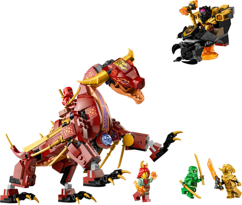 Конструктор LEGO Ninjago 71793 Лавовый дракон-трансформер