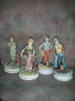 Статуэтка. Фарфор. Времена года. Capodimonte. Италия