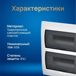 Щит распределительный ЩРВ-П-24 встраиваемый IP41 GENERICA белый- 1шт