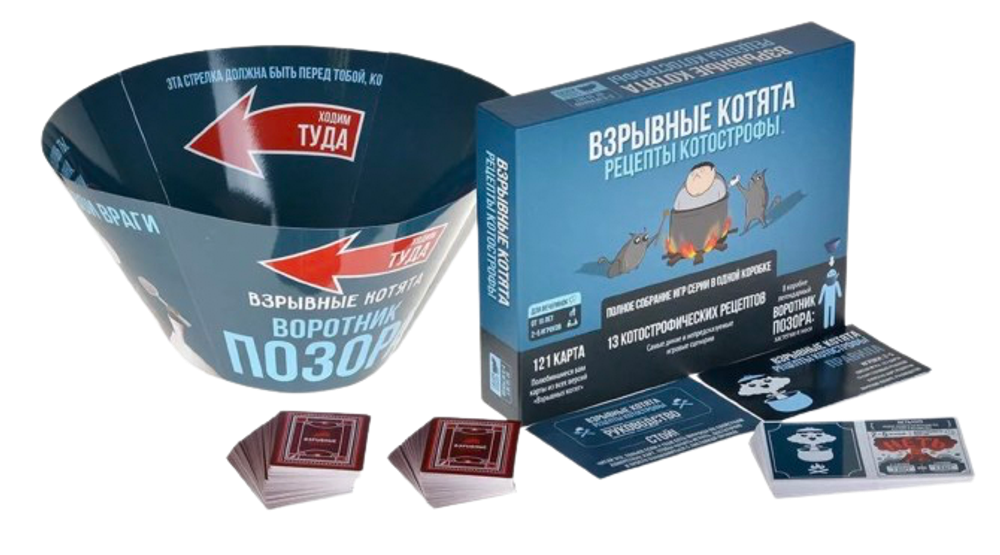Настольная игра Взрывные котята: Рецепты котострофы