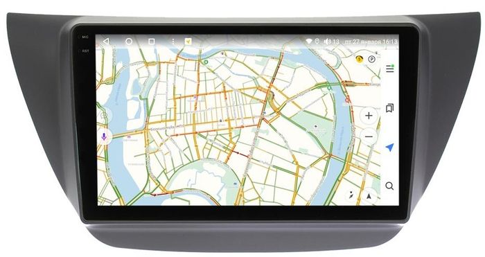 Магнитола для Mitsubishi Lancer 9 (CS), Lancer Cedia, Evolution (CT) - Vaycar VA47-5037-2K на Android 13, Быстрая, 2K QLED, CarPlay, 4G SIM-слот