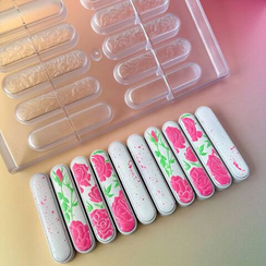 847 | Форма для шоколадных батончиков (275*175 мм)