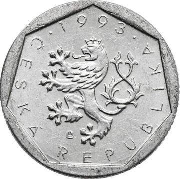 20 геллеров 1993-2003 Чехия