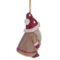 GAEM Изделие декоративное подвесное "Гном", L5 W4 H7,5 см, 2в.