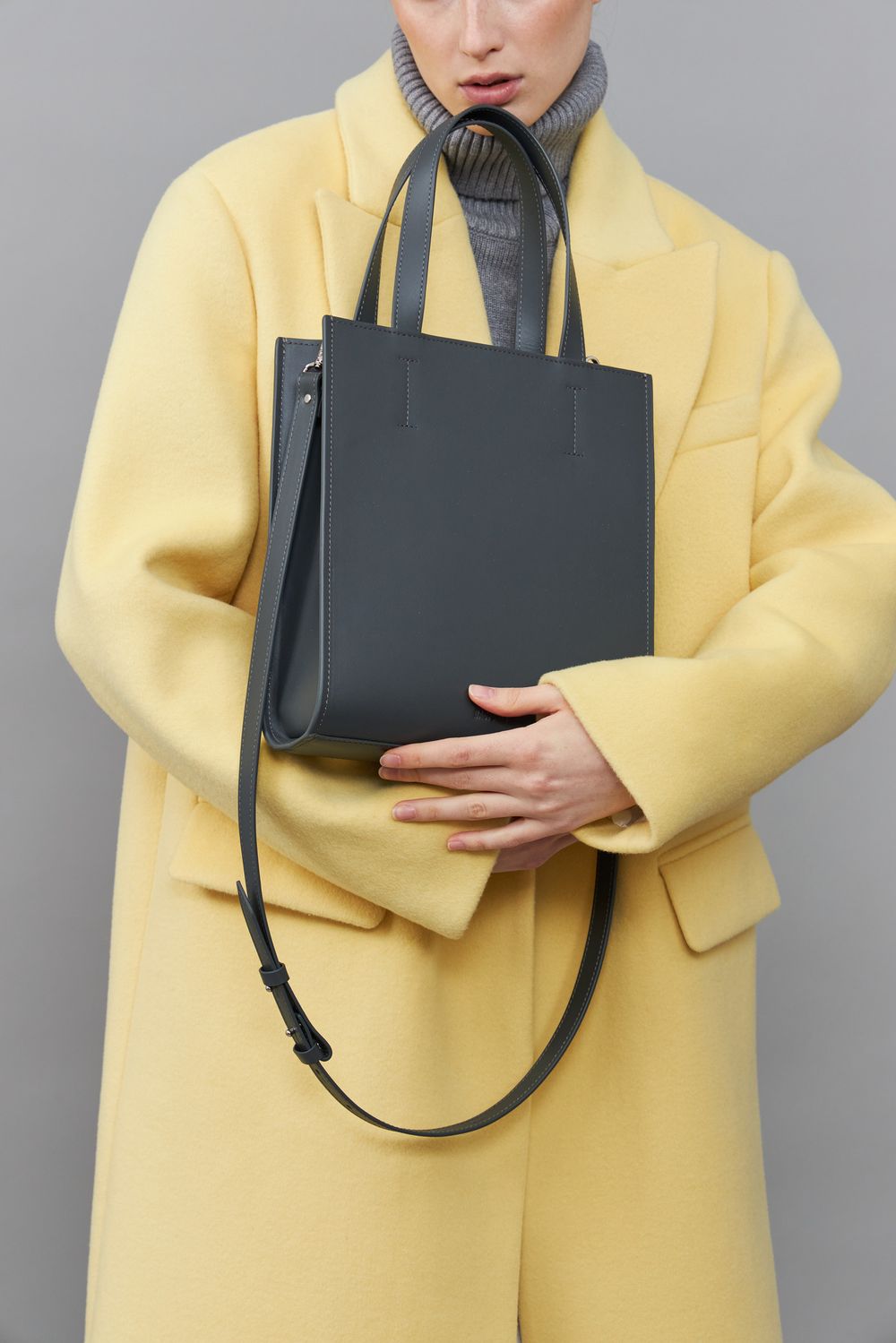 ШОППЕР МАЛЕНЬКИЙ ГРАФИТ